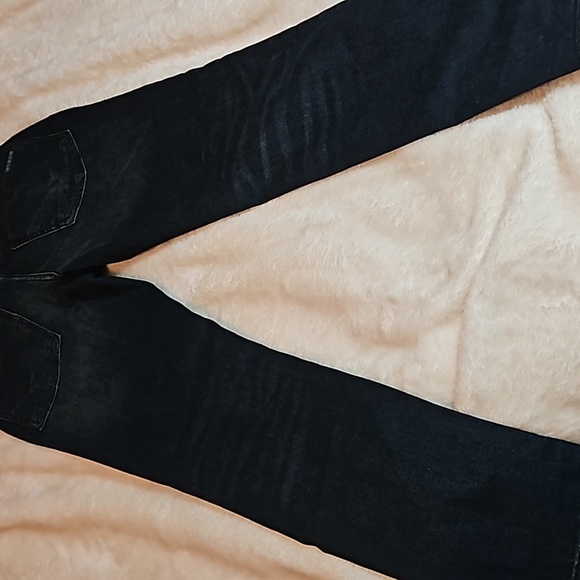 Hudson Girls Jude Original Skinny Fit Street wash Dark Blue Jeans size 12 - Picture 6 of 8